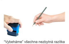 Vyběháme všechna nezbytná razítka